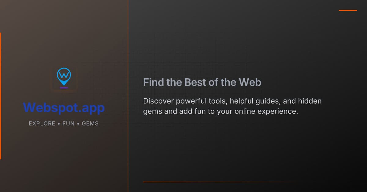 Webspot - Product Image